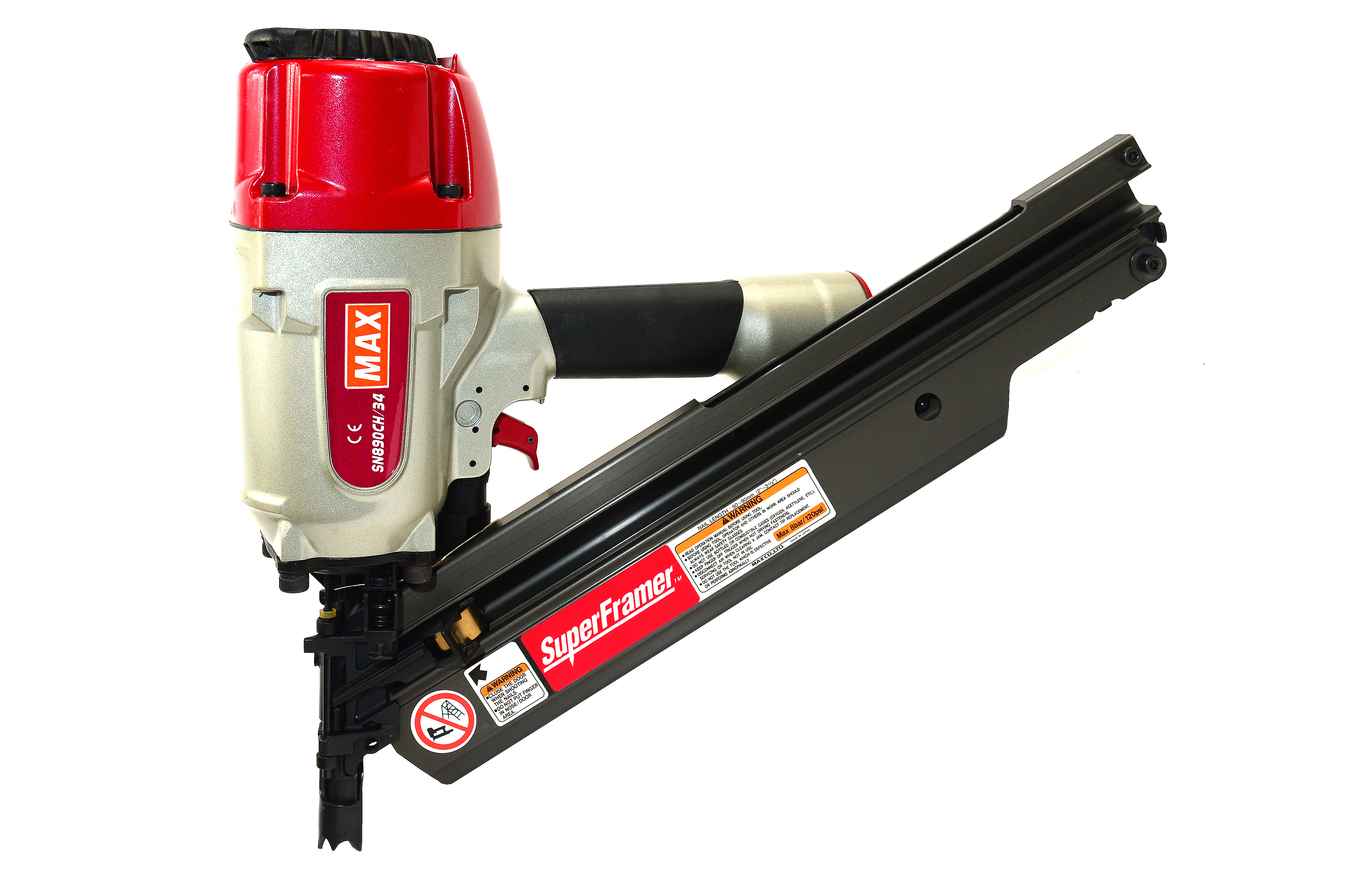 MAX SN890CH/34 Streifen Nagler 34° bis 90mm