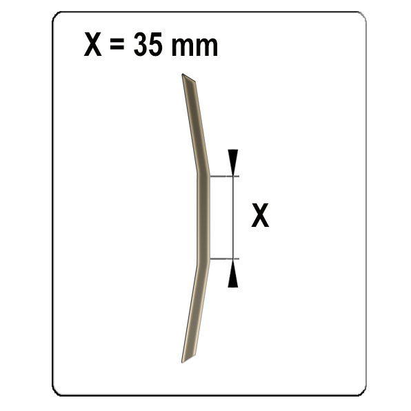 Rollenheftklammern Typ AR | 22 mm – 24.000 Stück Karton Extra tief. Extra stark. Mit verkupferter Oberfläche für höchste Ansprüche.